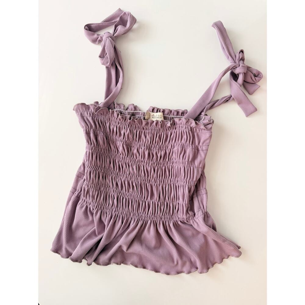 Lavender cropped tank- size S - Alatr’d State